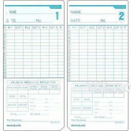 MAX ER-M Time Card